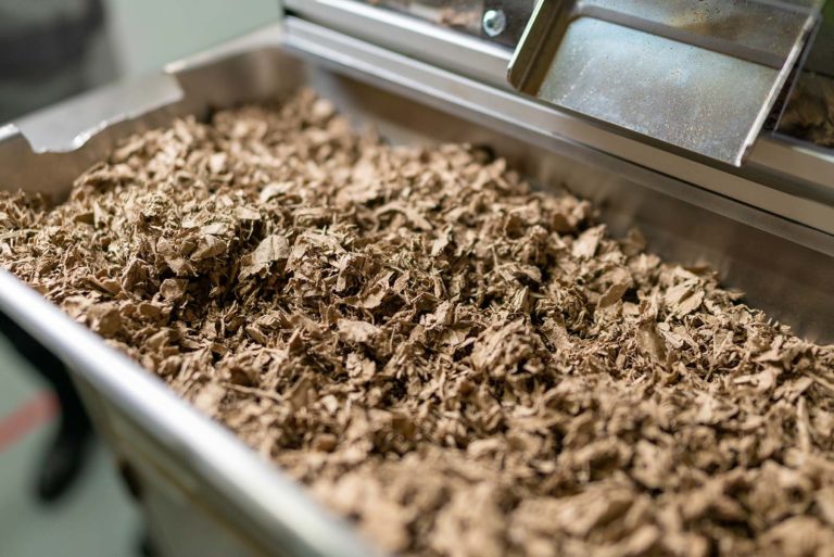 Hemp Filler being made at the Botani Factory